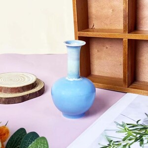 Cute Mini Ceramic Vase Table Decor Gift for Her, Handmade Mommy Pot Desktop Art Tiny Vases for Dry Flowers, Miniature Vase Lover Gifts.