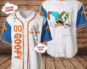 Baseball Goofy T-shirt/ Disney Goofy T Shirt/ MLB Tshirt/ Baseball