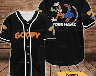 Baseball Goofy T-shirt/ Disney Goofy T Shirt/ MLB Tshirt/ Baseball