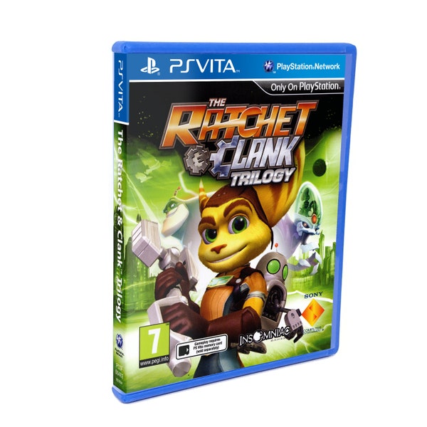 Ratchet & Clank Trilogy (Sony PS Vita, Europe) Replacement CASE ONLY (No Game)