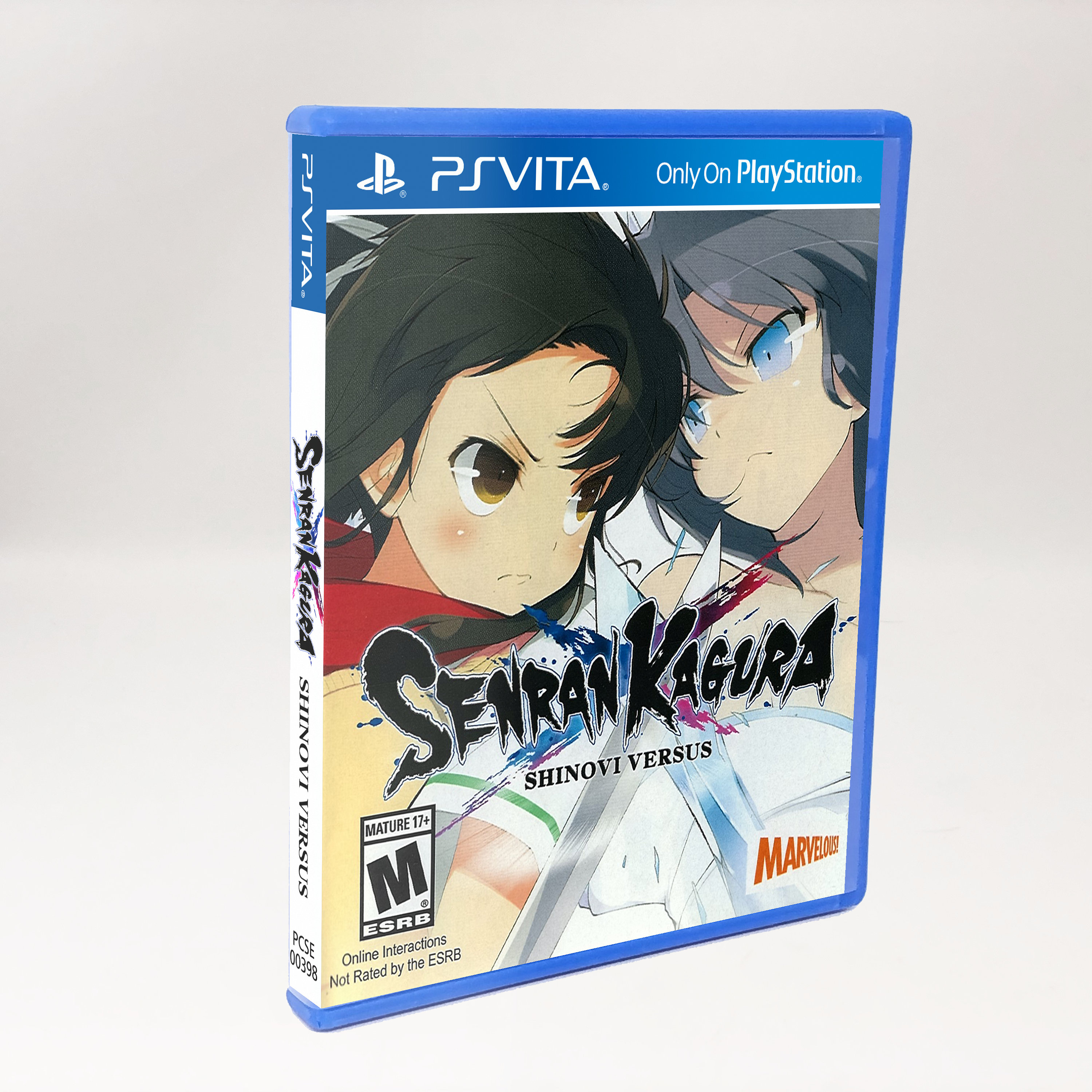 Senran Kagura: Shinovi Versus sony PS Vita Replacement CASE 