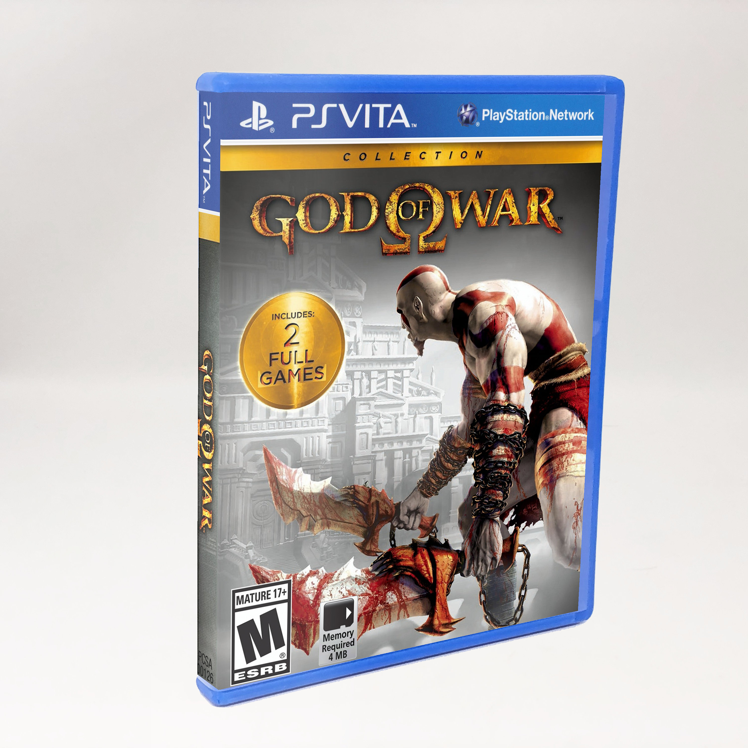God of War sony Vita Replacement CASE ONLY -