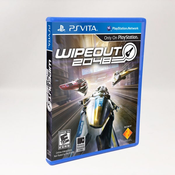 Wipeout 2048 (Sony PS Vita) Replacement CASE Only (No Game)