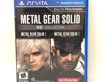 Metal Gear Solid HD Collection (sony PS Vita) Replacement CASE