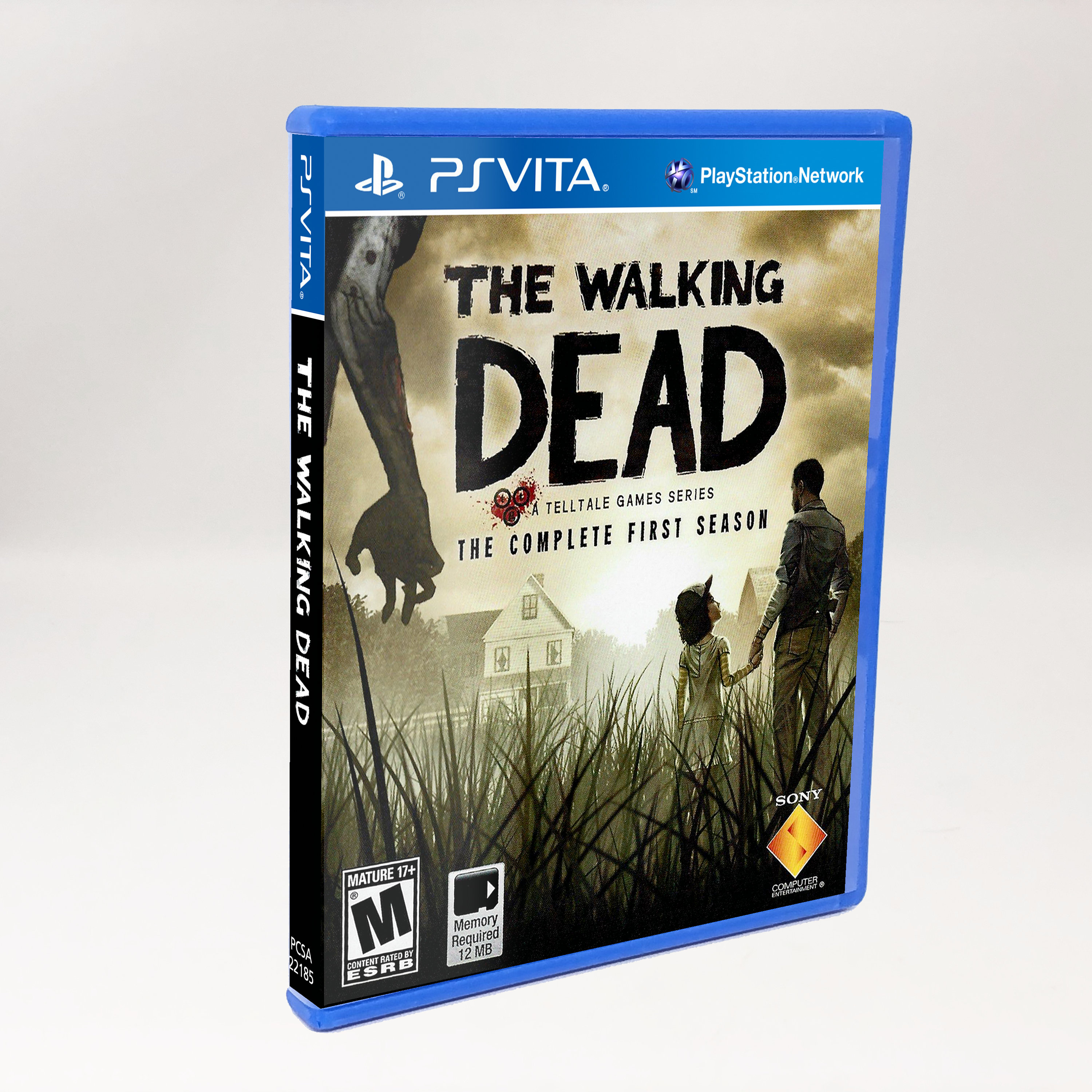 The Walking Dead - 1st Season (sony PS Vita) Replacement CASE ONLY