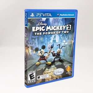Epic Mickey 2: The Power of Two (Sony PS Vita) Replacement CASE ONLY (No Game)