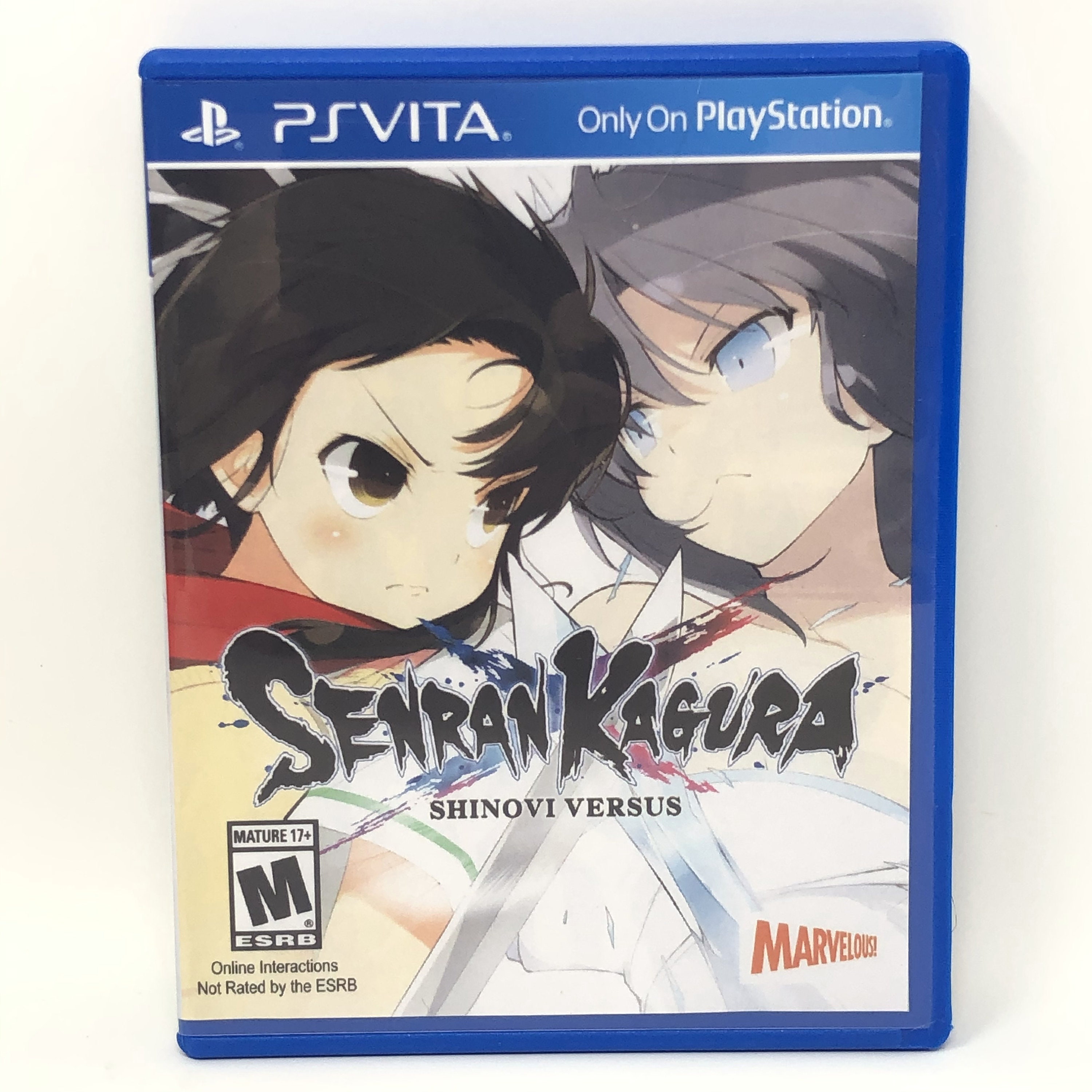 Senran Kagura: Shinovi Versus sony PS Vita Replacement CASE 
