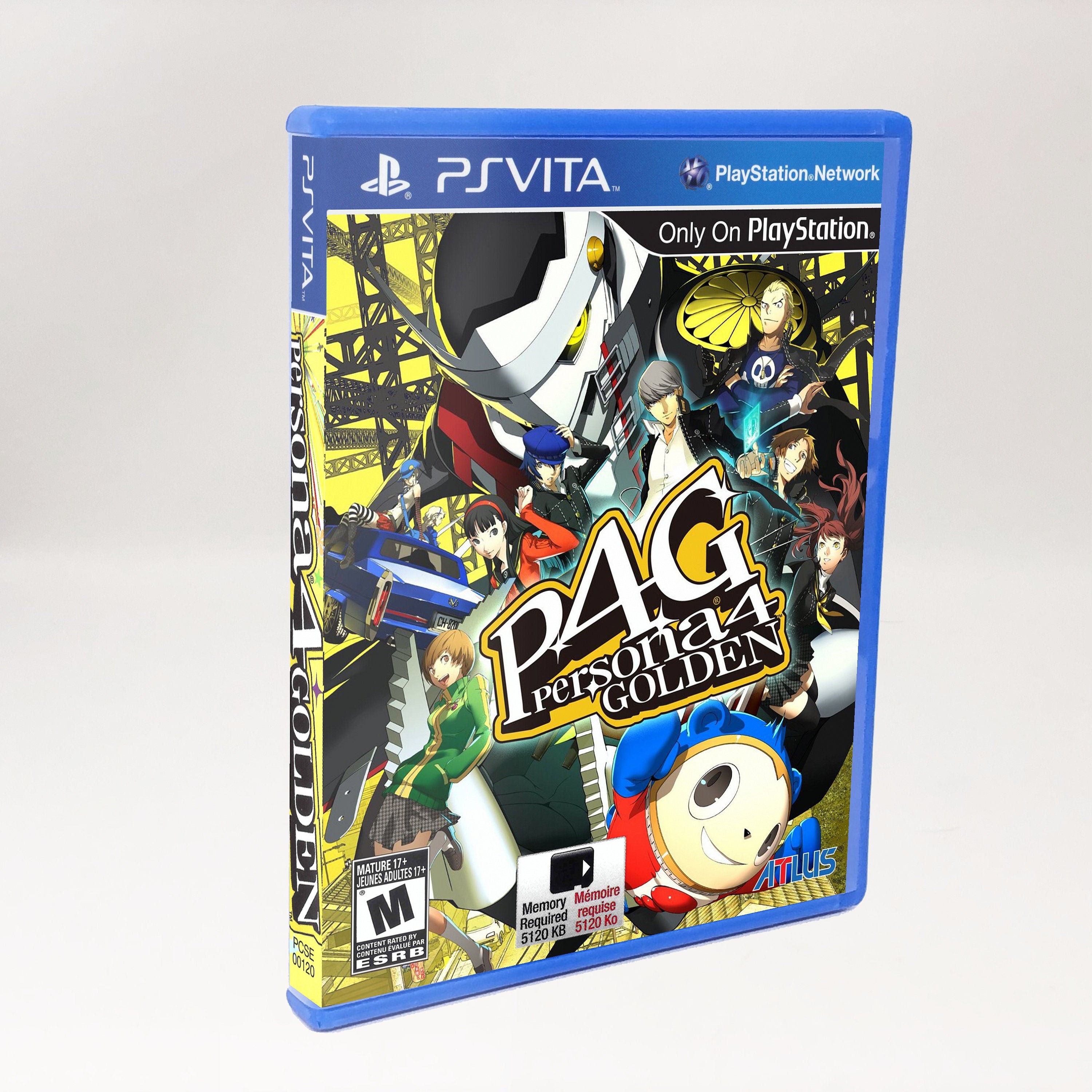 Persona 4 Golden sony PS Vita Replacement CASE ONLY no - Etsy UK