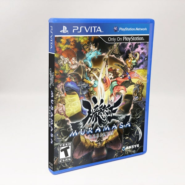 Muramasa Rebirth (Sony PS Vita) Replacement CASE ONLY (No Game)