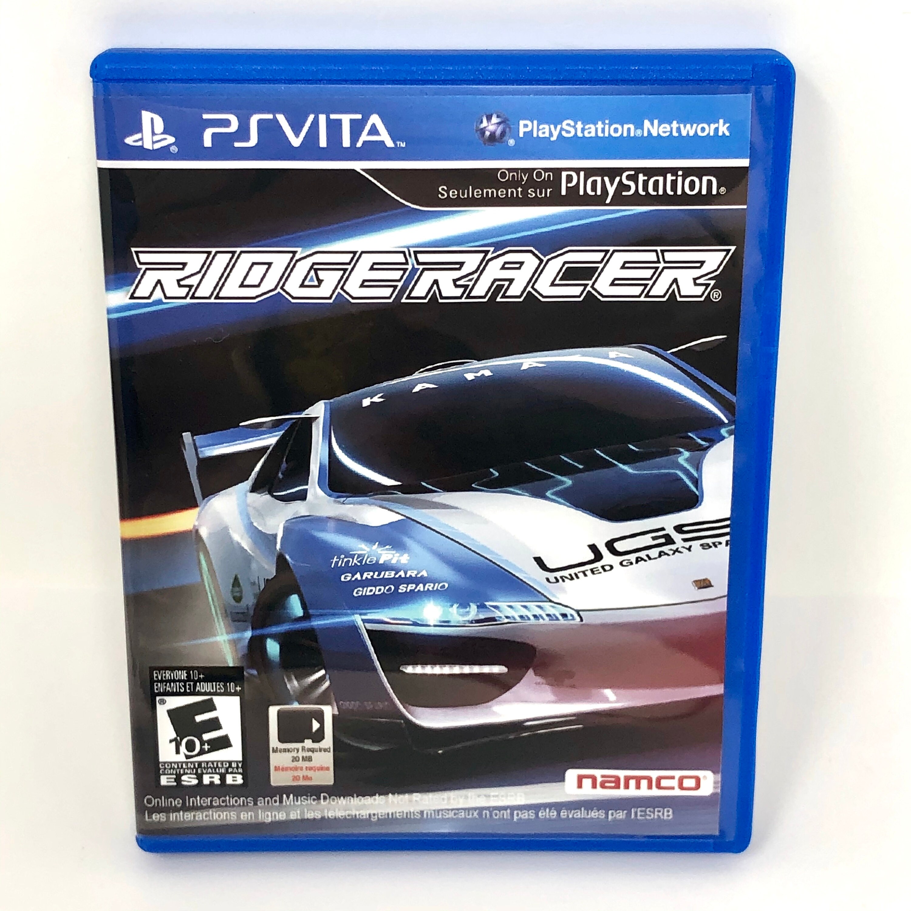 Ridge Racer sony PS Vita Replacement CASE ONLY no Game - Etsy Hong Kong