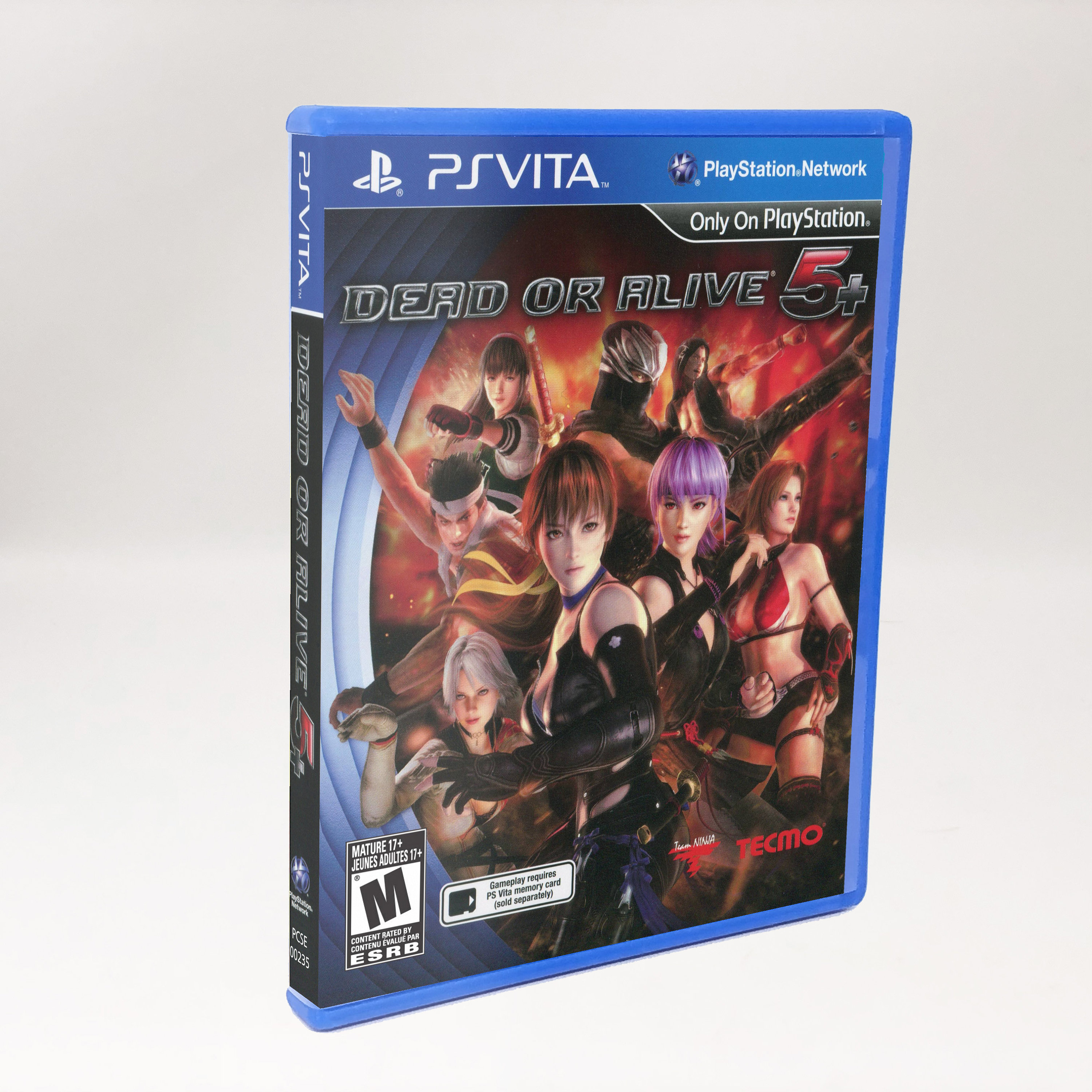 Dead or Alive 5+ (sony PS Vita) Replacement CASE ONLY (no