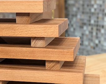 Handcrafted  Wooden Riser.  Kitchen & Bath Display