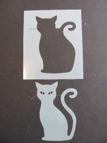 Cat Feline  Mylar Stencil Art Airbrush reusable Durable Paint -L1009