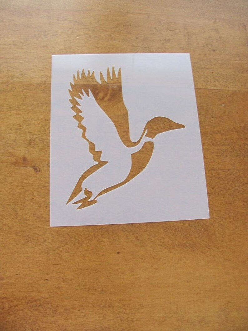 Duck Mylar Stencil Art Airbrush reusable Durable Paint L400