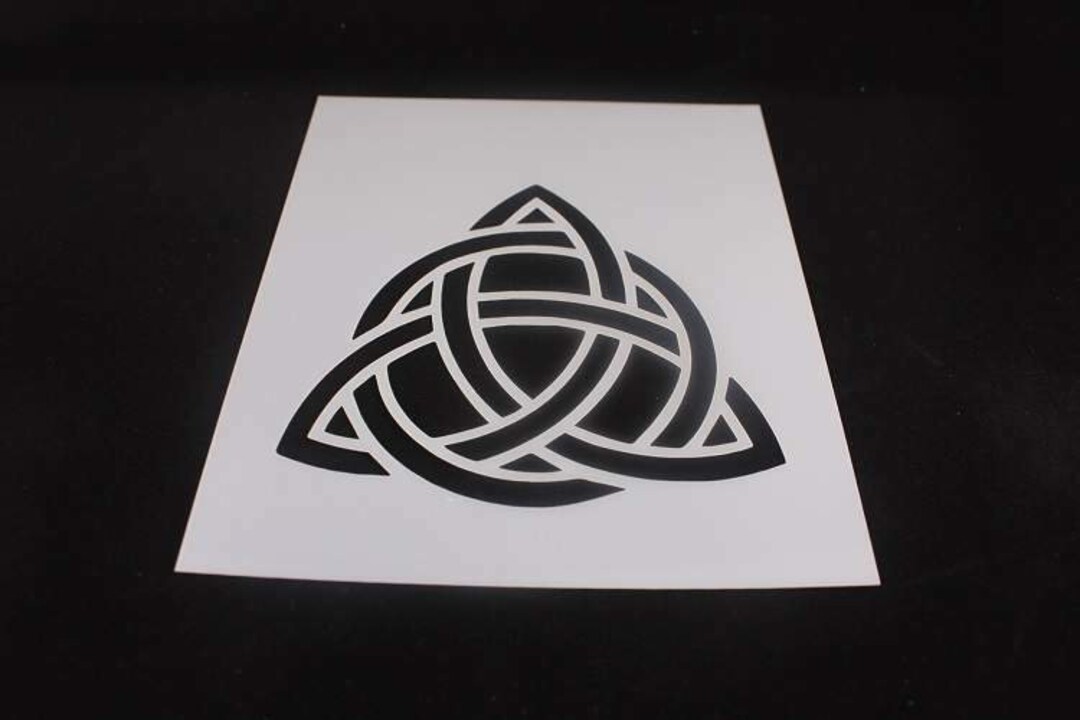 CraftStar Celtic Knot Reusable Mylar Stencil – Laser Cut Celtic Border Pattern For Crafting, UK Made (CS10014)