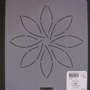 HH29 Pinwheel Quilt Stencil Plastic reusable durable