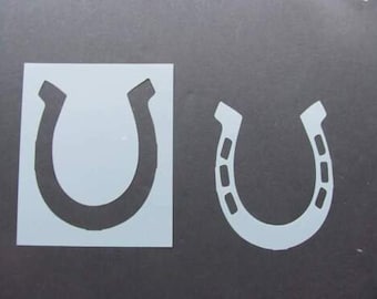 Horse shoe Airbrush reusable Durable Paint -L377