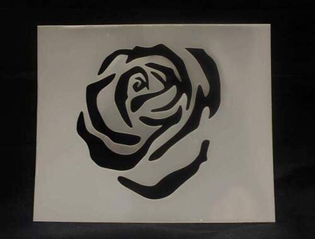 Rose Flower Mylar Stencil Art Airbrush Reusable Durable Paint -L137 - Etsy