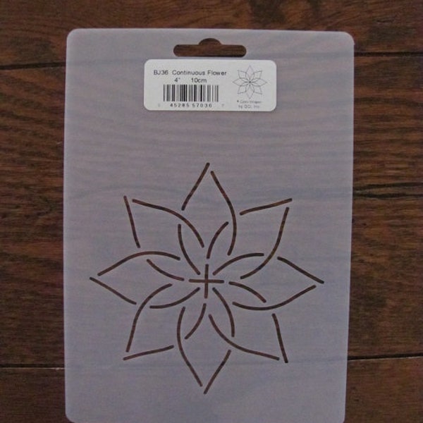 Continuous Quilting Stencil Etsy