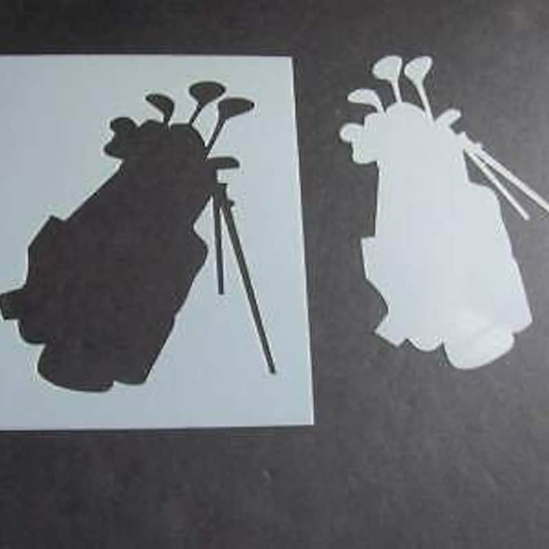 Golf Reusable Stencils - Etsy