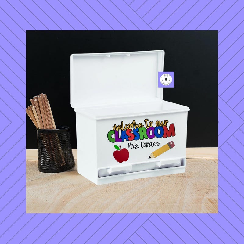 Pencil Dispenser, classroom pencil dispenser, teacher, classroom, back to school, classroom decor, gifts, mom, kids