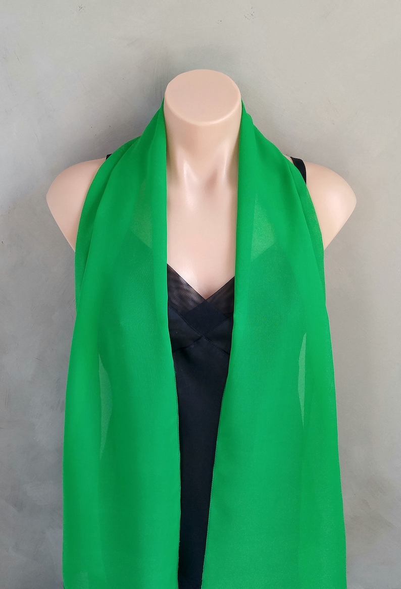 head scarf green