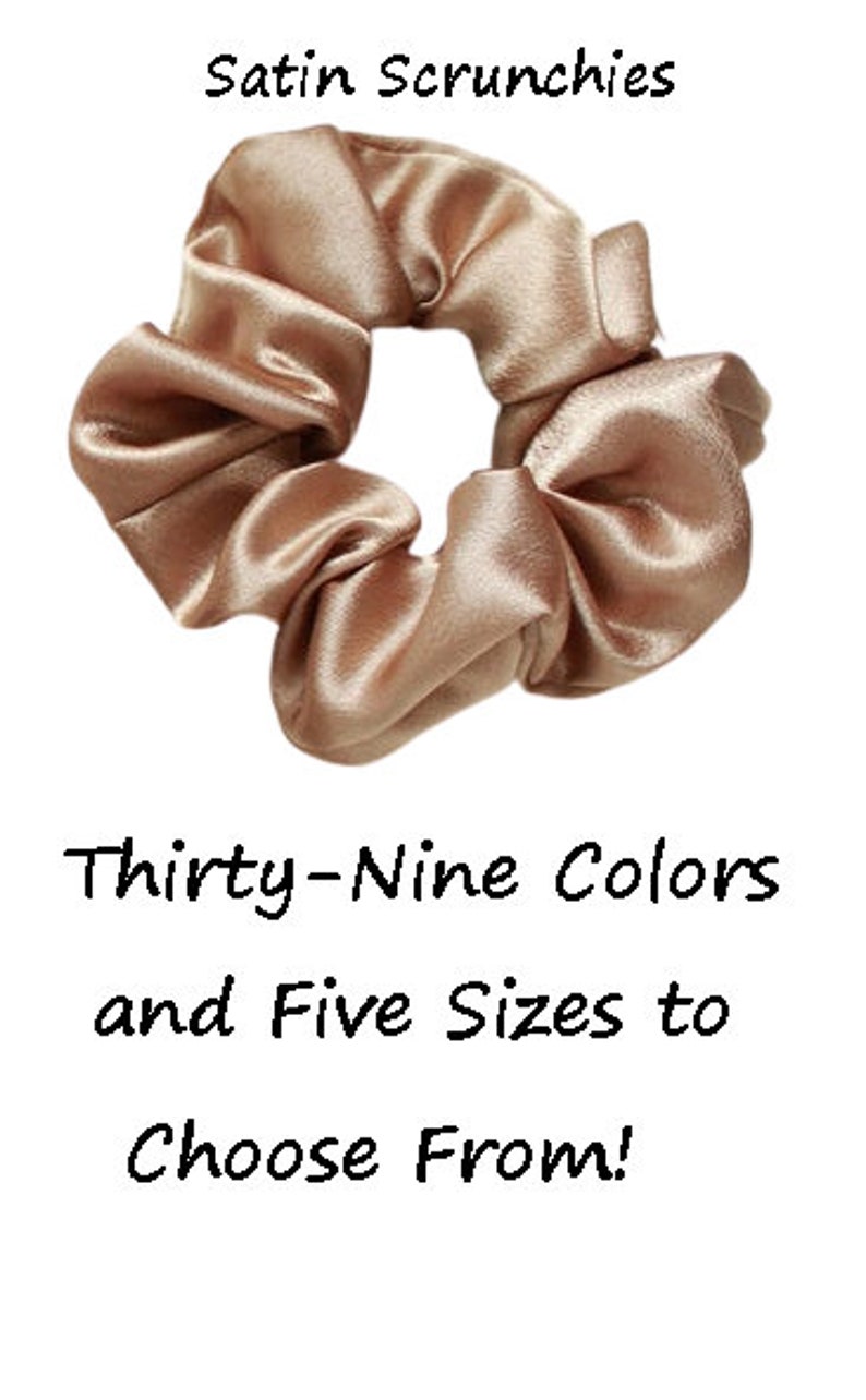 How To Sewing Scrunchy Kit DIY Scrunchie Kit Classic Scrunchie Sewing Projects Satin Hair Tie Birthday DIY Gift DIY Craft Kit