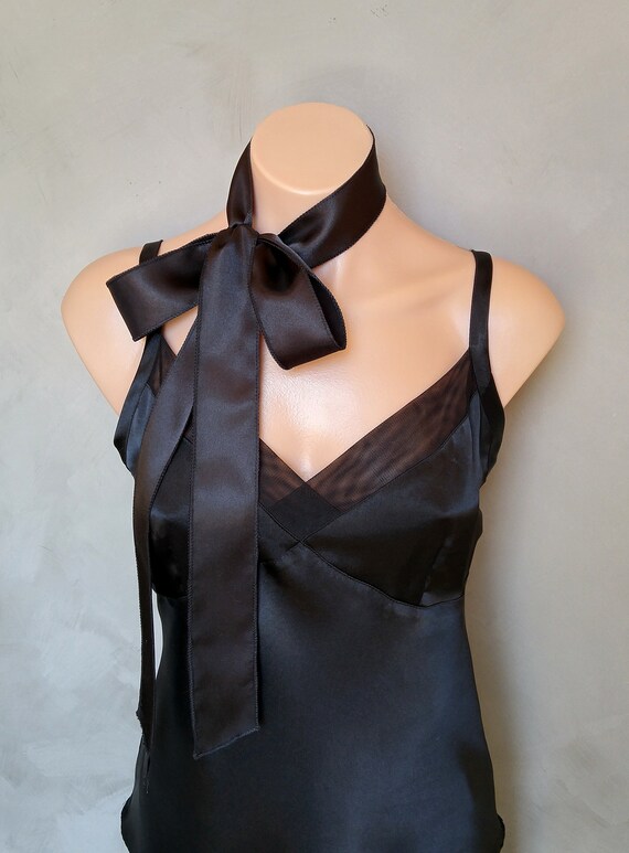 Choker Scarf, Choker Scarves, Skinny Scarves, Black Choker, Mini Scarf, Black Necktie, Scarf Necklace, Black Neckerchief, Ascot, Hair Scarf