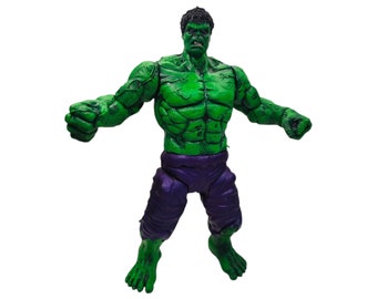 The Hulk Hartplastik 10 "große individuell gefertigte Spielzeugfigur