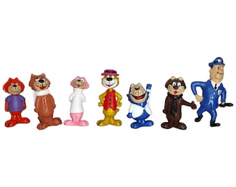 Don Gato - 7 figuras mexicanas 4" comedia animada T.C. Benny Ball