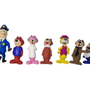 Top Cat - 7 Mexican figures 4" animated sitcom T.C. Benny Ball