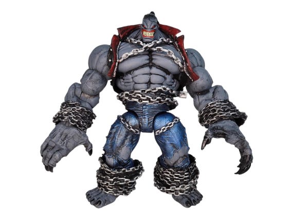 Pitt image comics figura de juguete mexicano de plástico duro de 11"