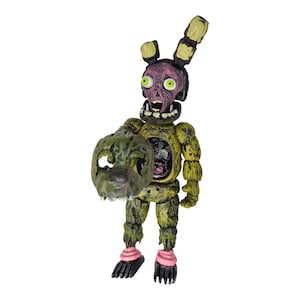 Figura de juguete mexicana av 8" av Five Nights At Freddy's Springtrap av FNAF