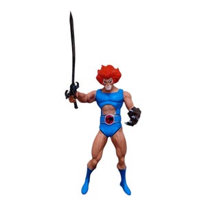 Thundercats Lion-O 13" Mexican manufactured soft plastic toy figure
