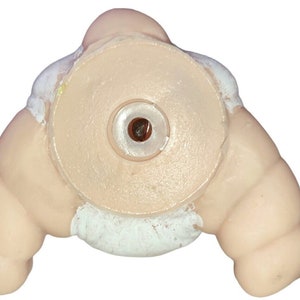 Baby Sinclair Vinyl Squeaky Toy: Hand-Painted Mexican Dinosaur (3") image 4