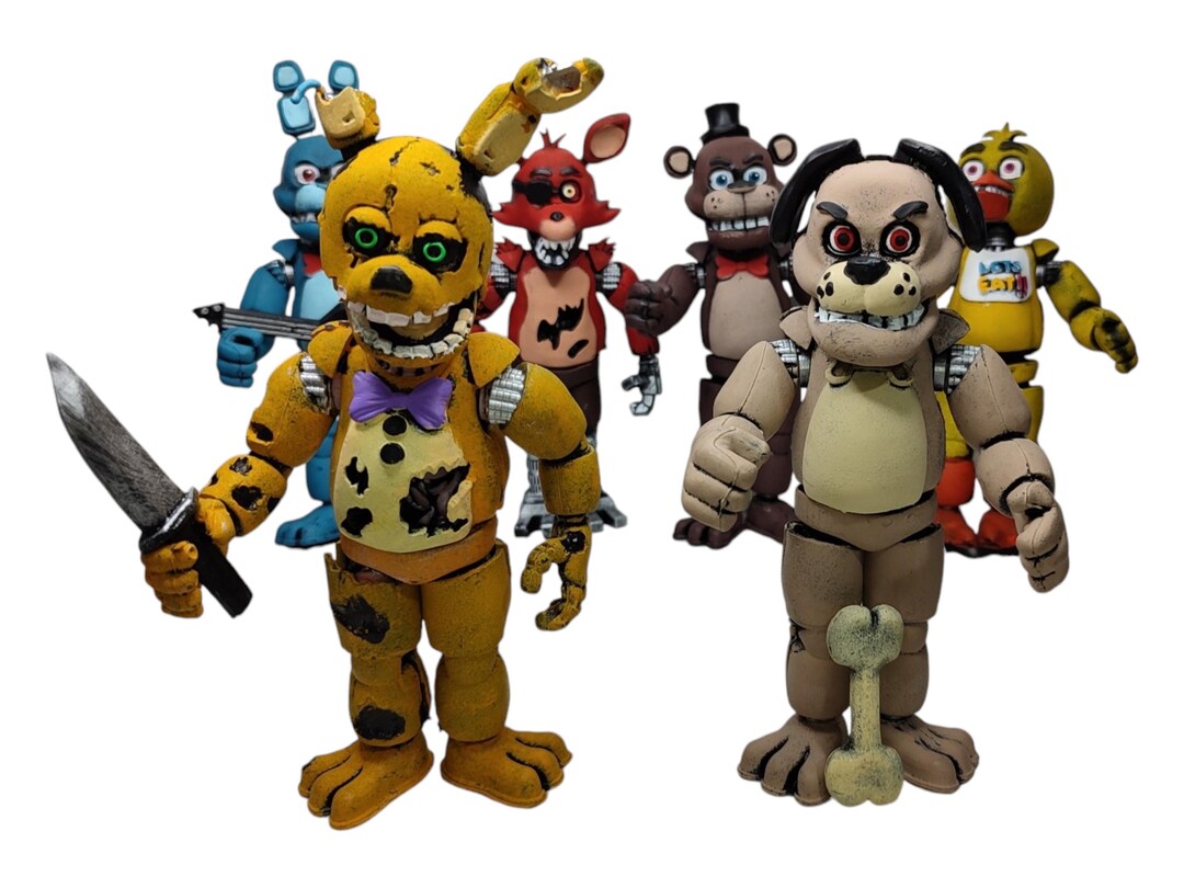 FNAF Five Nights at Freddys 6 Figures 8