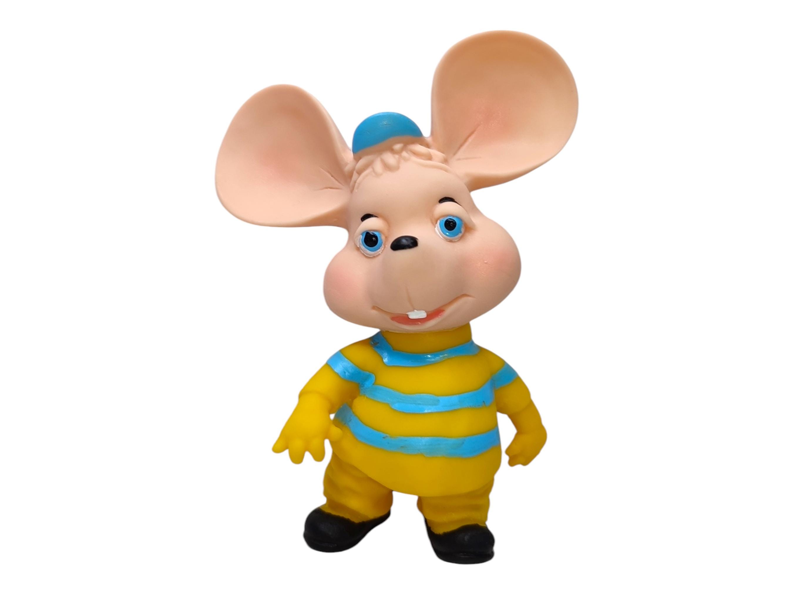 Topo Gigio Figura De Juguete De Plástico De Vinilo Suave Mexicano