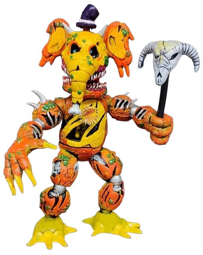 c*e様 E.T. Animaltronic フィギュア FNAF Five Nights at Freddys Corrupted Orville Elephant 9