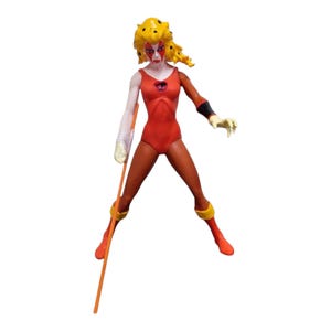 Thundercats Cheetara 13" Mexican manufactured soft plastic toy figure
