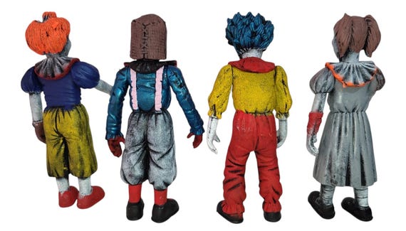 SF・ファンタジー・ホラー Classic TV Toys MAD CLOWNS MAESTRO Deep Web Clowns Kids Club Misterio Mexican 6