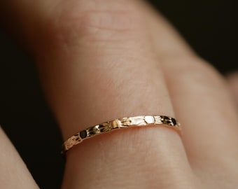 Original gold sun rays ring- celestial band- hand stamped dainty ring- GOLD SUNBEAM-Available in solid 10k, 14k, 14k rose or 14k gold filled
