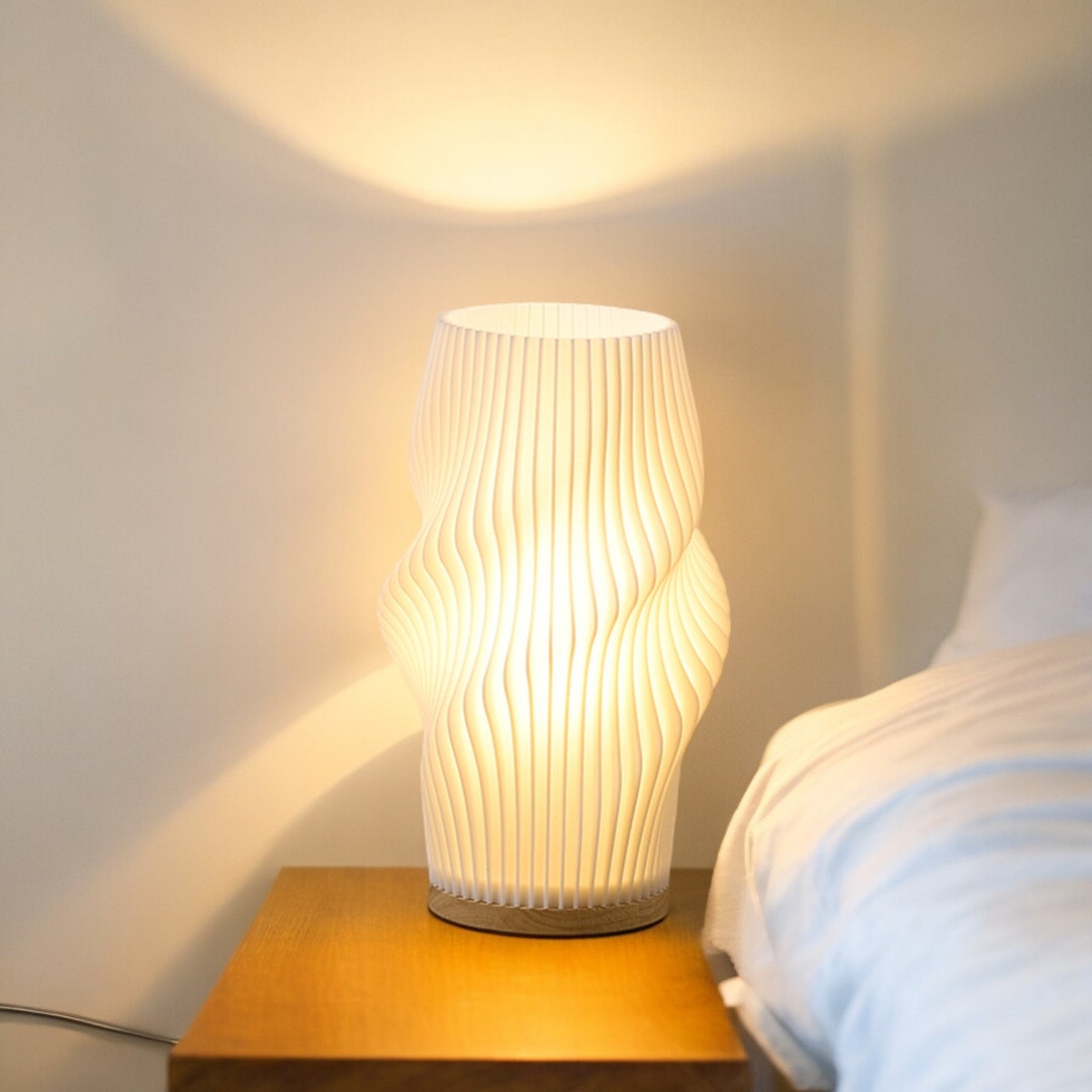 Simple Table Light Minimalist Modern Table Lamp Bedside Light for Contemporary Home Decor ...