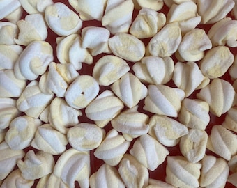 UK Gefriergetrocknete Popcorn Marshmallows - Milchfrei und Glutenfrei | Knusprige, luftige und geschmackvolle Süßigkeiten | Tik Tok Viral Süßigkeiten