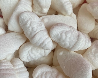 UK Freeze Dried White Santa Mallows | Gluten Free | Crunchy, Airy and Flavourful Sweets | Tik Tok Viral Sweets