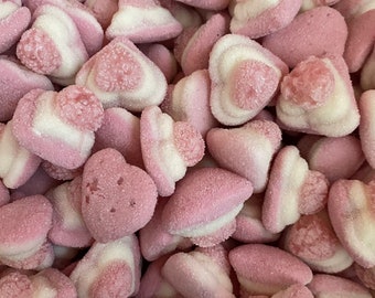 UK Freeze Dried Triple Hearts | Gluten Free | Crunchy, Airy and Flavourful Sweets | Tik Tok Viral Sweets