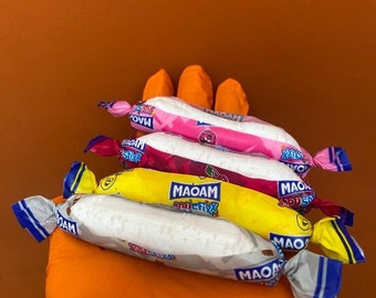 Britischer gefriergetrockneter Maoam Joystix – gluten- und milchfrei | Knusprige, luftige und geschmackvolle Süßigkeiten | Tik Tok virale Süßigkeiten