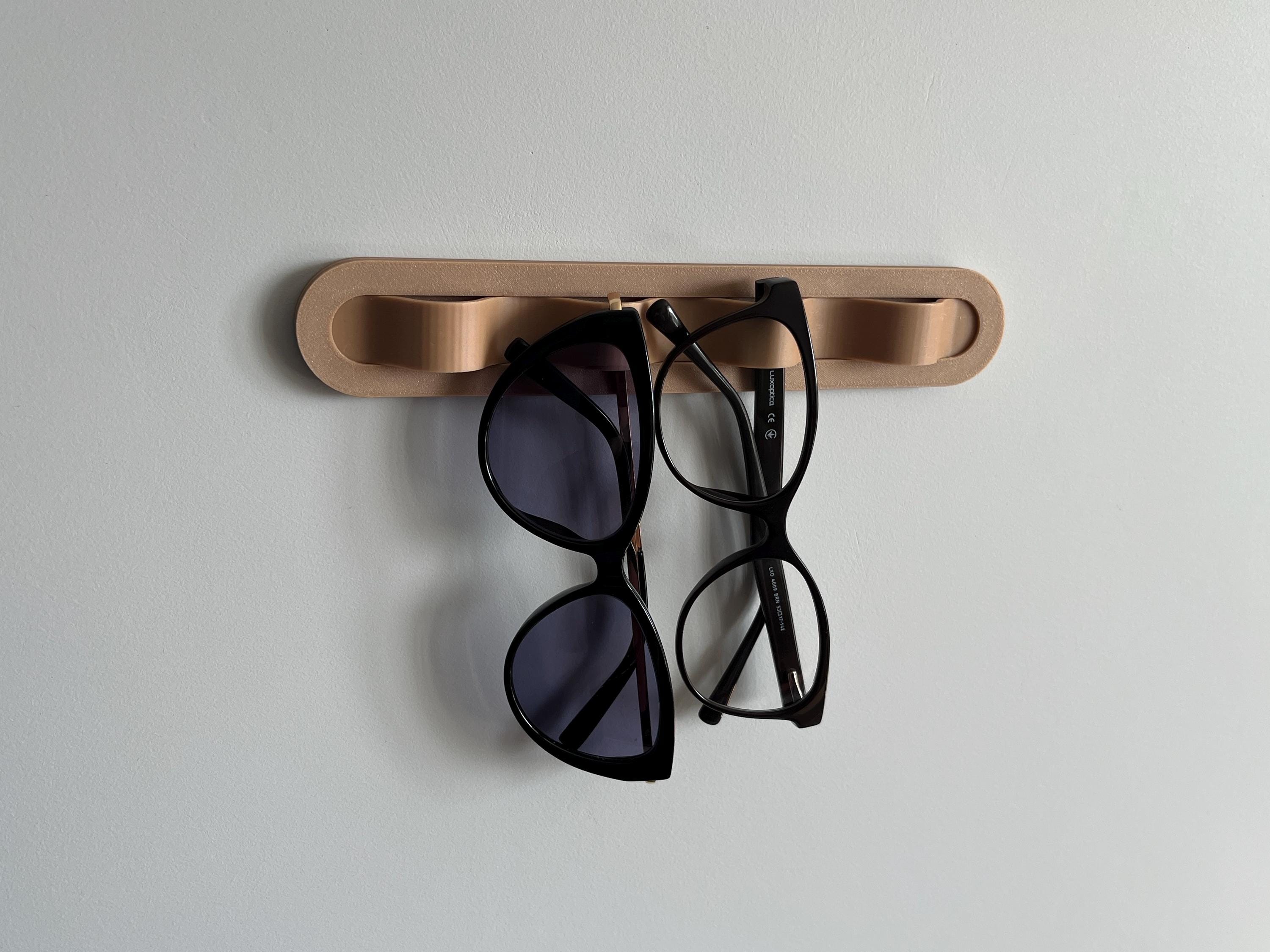 4 Porta Occhiali Da Parete Autoadesivi - Organizer Pieghevole Per Occhiali E Accessori - Foto 13