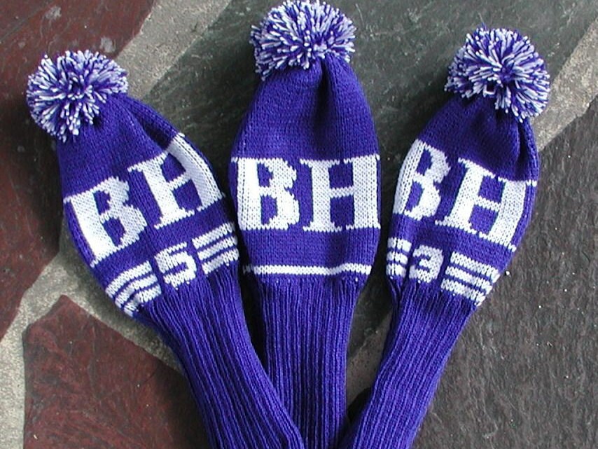 Personalized Golf Club Covers Set of 3 Etsy