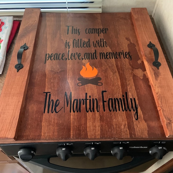 Rv Stove Cover Etsy