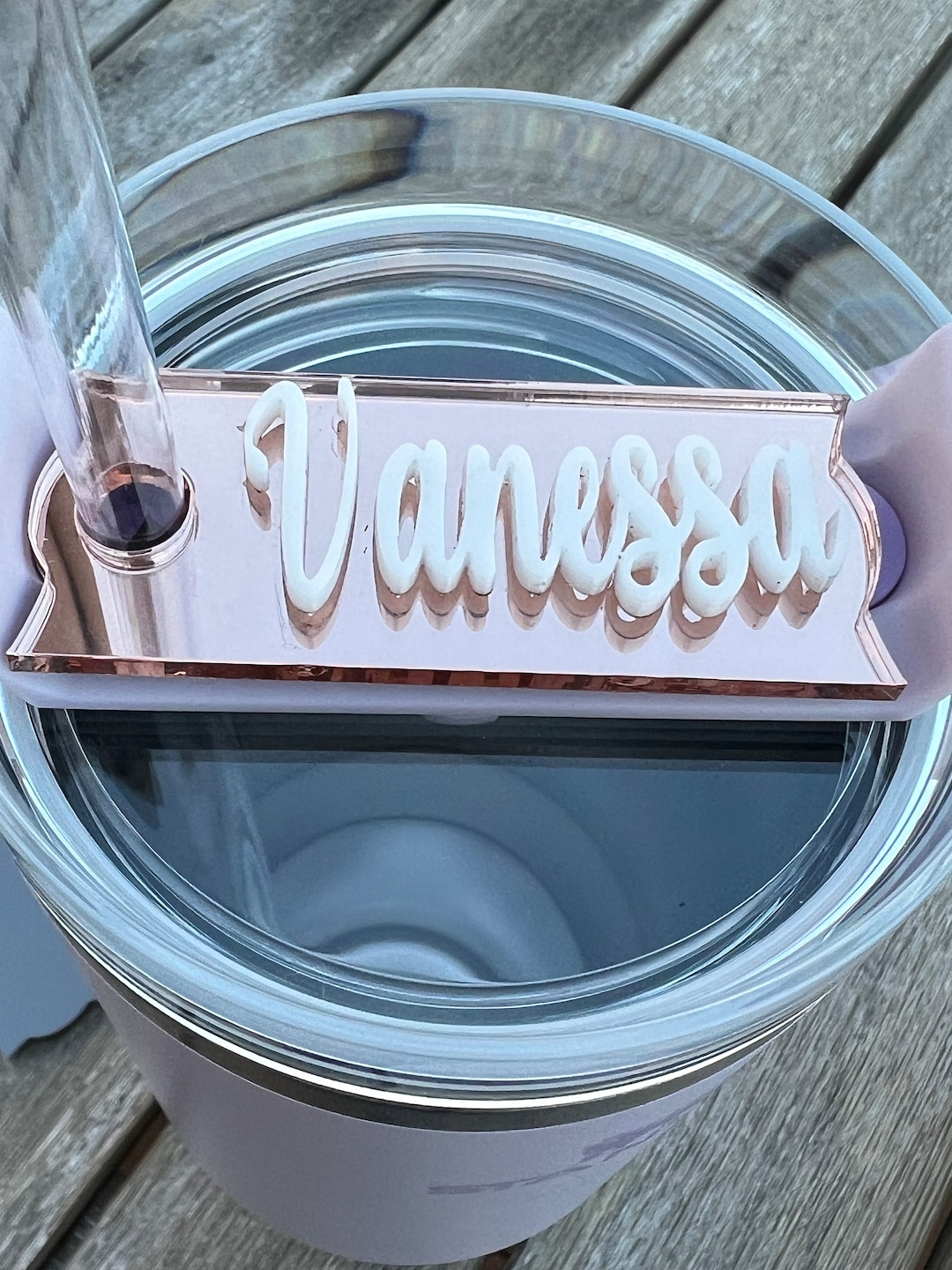 40 oz Stanley cup name plates – Bailey's Branches